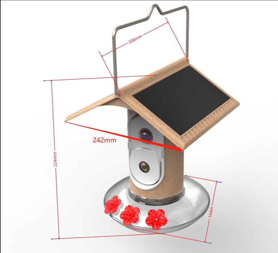 HB2023-3-Humming birds Smart bird feeder
